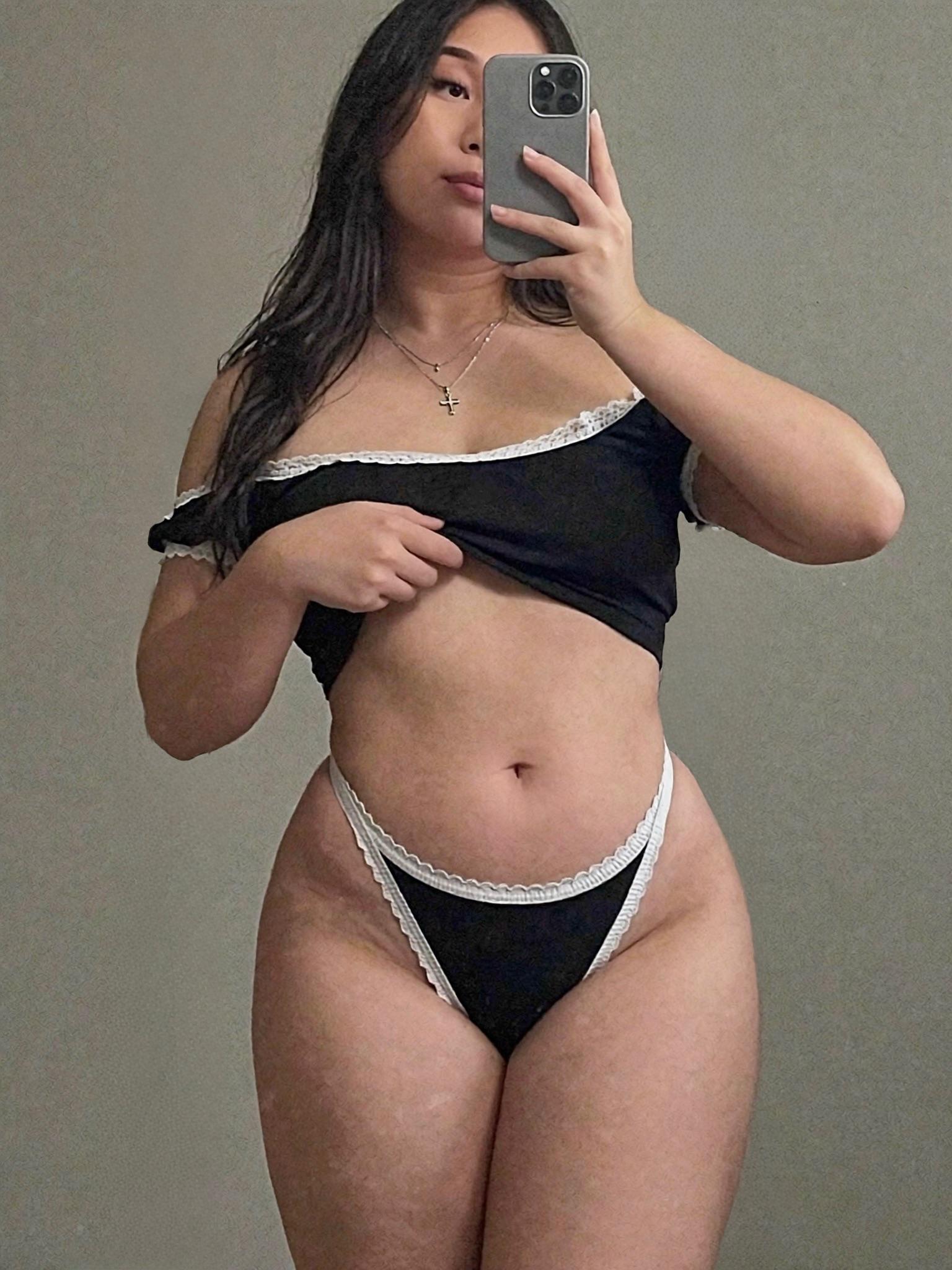 curvy asian gf