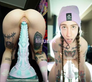 How the fuck does that fit inside her?