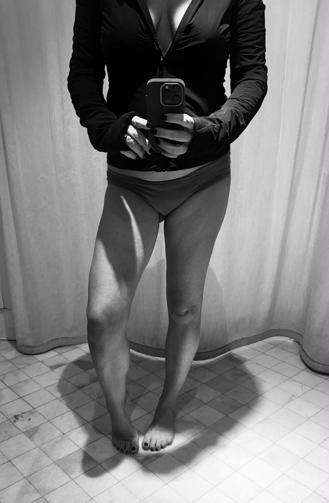 My wife sends me photos from store fitting rooms… again.