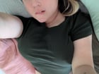 Sick in bed all day 😣 will you take care o(f) me 🥺