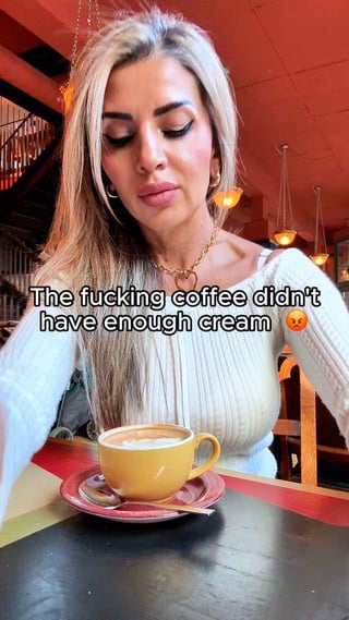 Made the coffee better with the cream from my pussy, I’m soo naughty!
