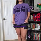 Something just spooked this hot moms clothes right off