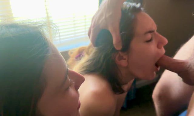 She showed her friend how to do it