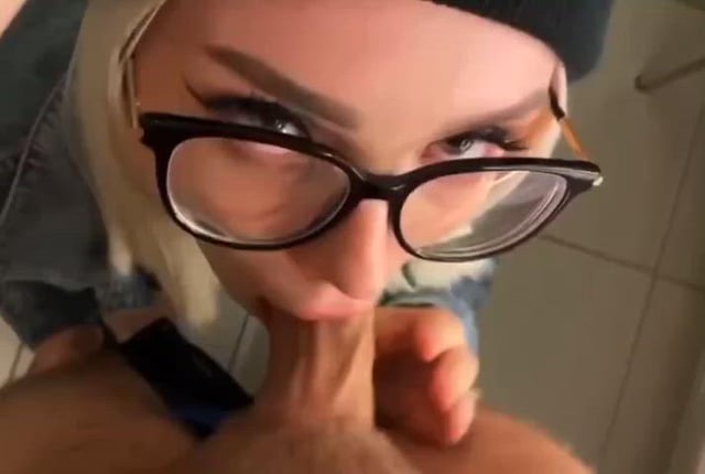 Training her throat.