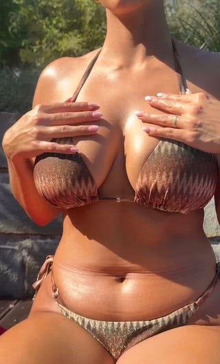 my large pair at the pool