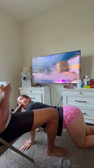 I love sucking on a nice big black dick