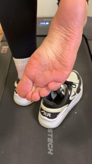 Would you smell my feet after I walked on the treadmill?