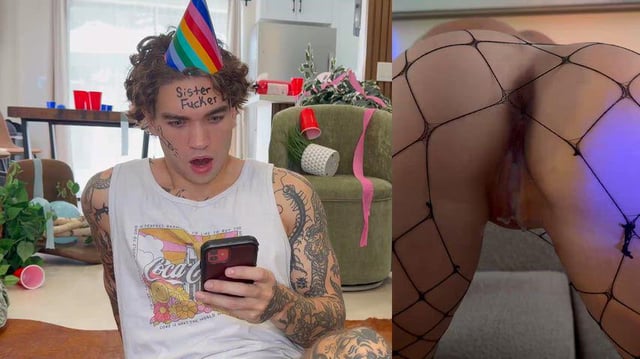 Waking up after creampie-ing her at a party