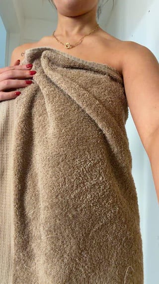 just my little towel reveal