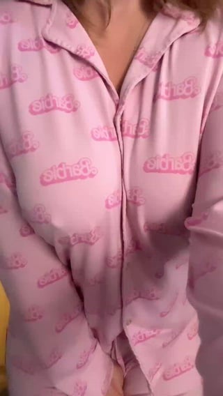 I bet you’ll enjoy what’s under my Barbie pjs