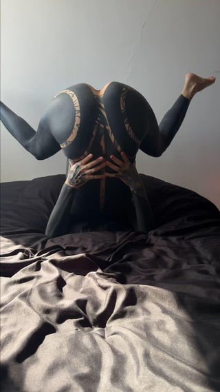 gotta get my morning stretches in