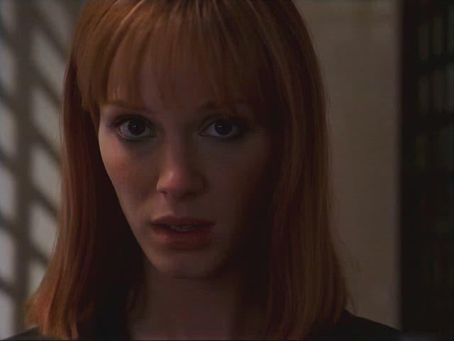25-year-old Christina Hendricks (Beggars and Choosers (2000)) is “supposed to f*** you”