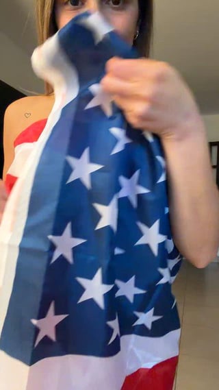 Patriotic boobs