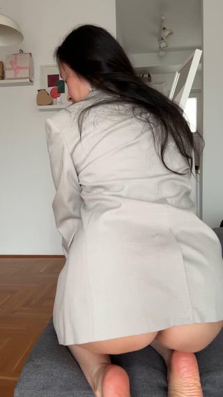 Hot taecher bending after school