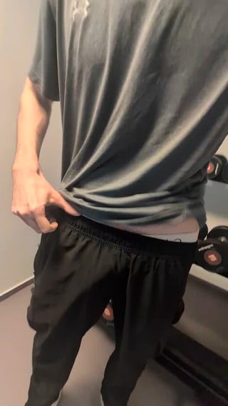 At the gym