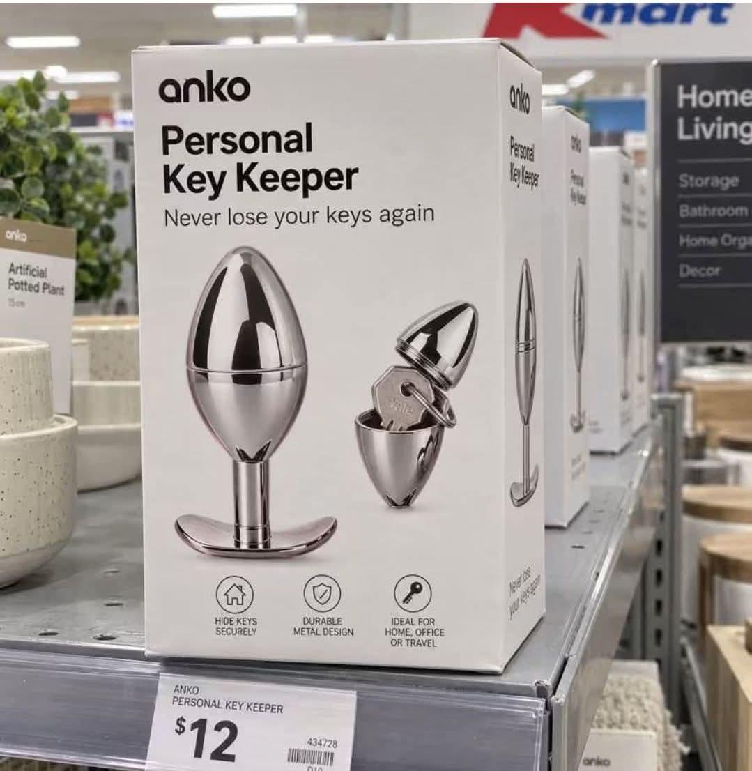 Perfect hiding the cucks keys