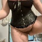 Why not show off my curves in this corset (f)