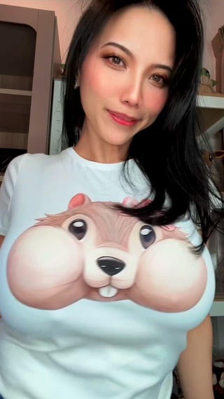 Busty Asian naturals reveal