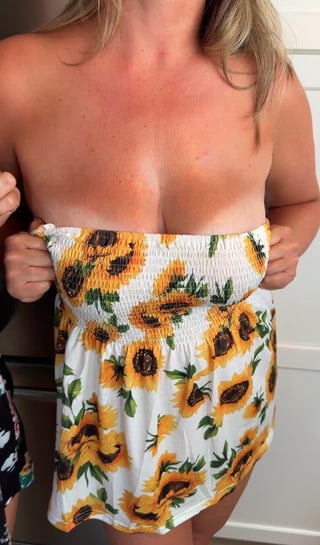 Popping out of our sundresses