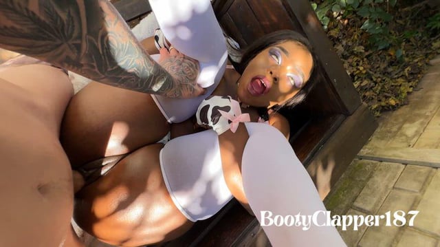 He keeps my black pussy filled up all the time