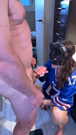 Celebrating the win 😈 #gobills