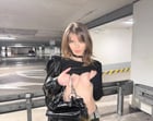 Alt girl with a dirty little secret in the garage