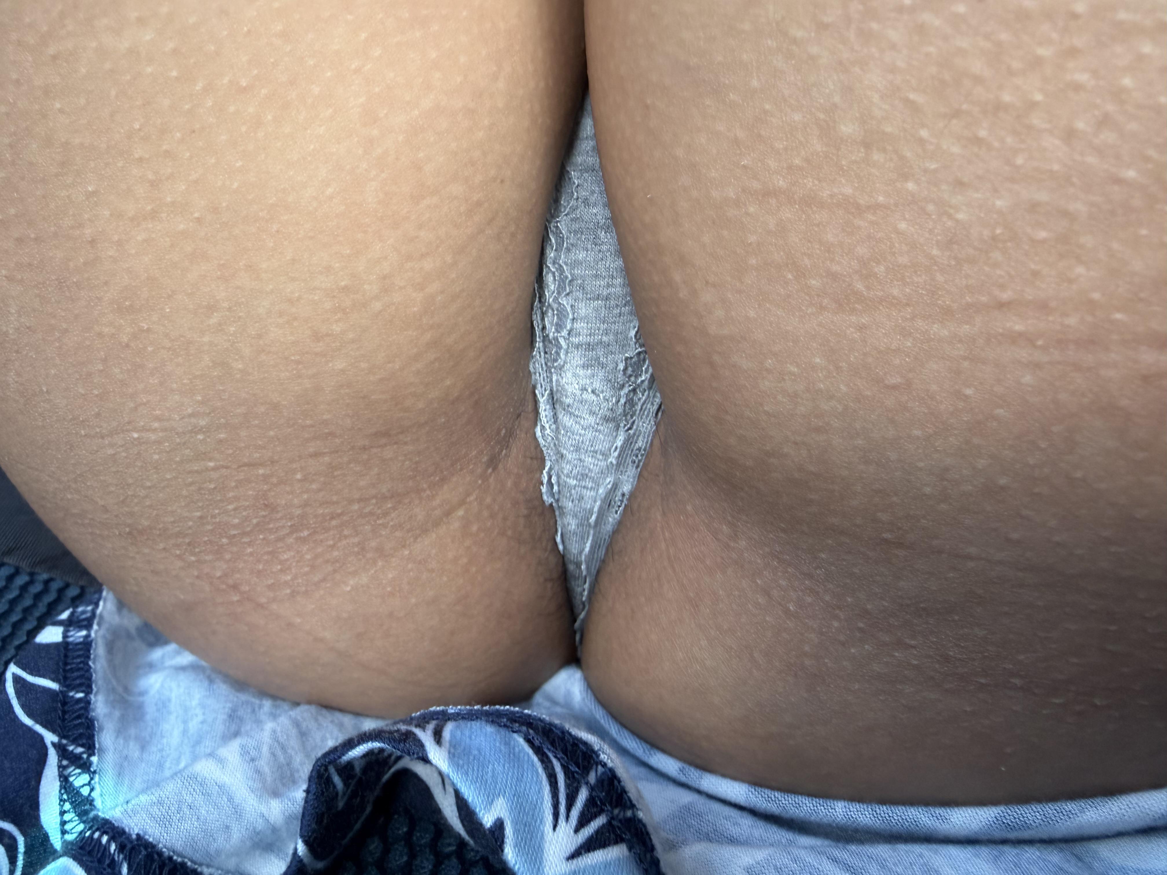 View from under the skirt today