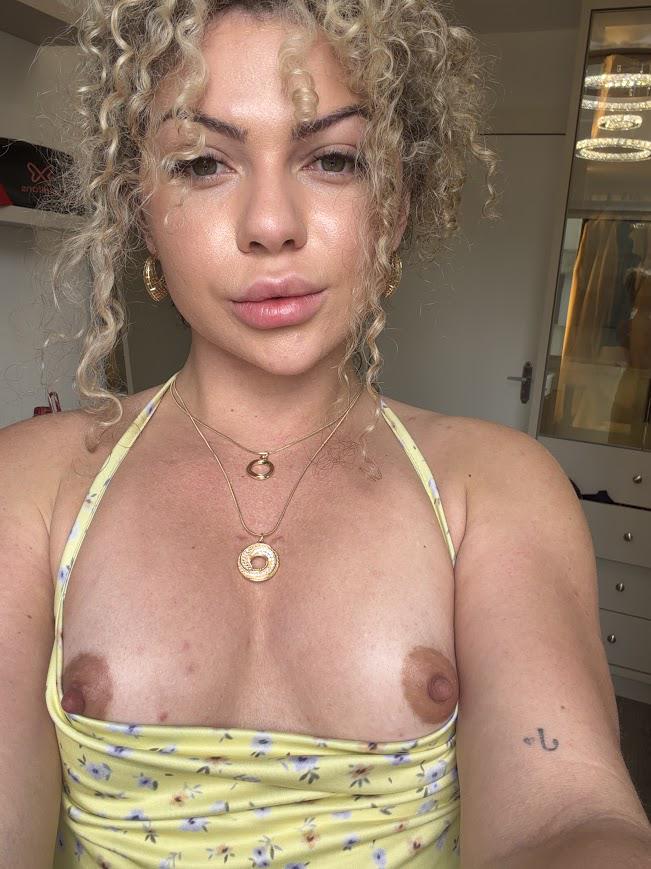 My small breasts at home