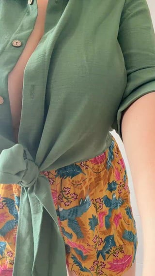 I’d prefer to take off this shirt and go topless