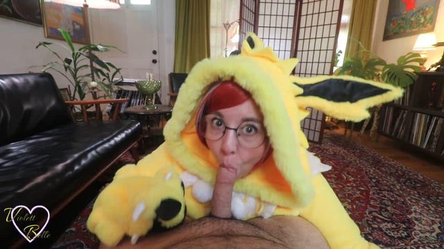 Penny – Jolteon blowjob – Pokémon