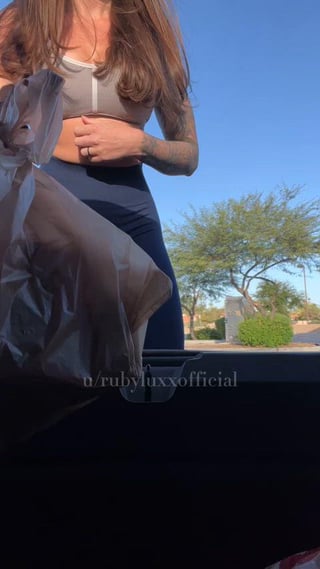 Being a good wife and picking up some groceries