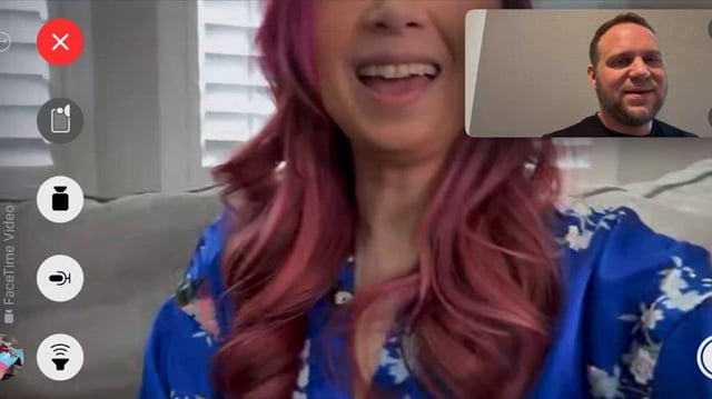 I called my hubby while I had a friend over so he could envision what he was missing