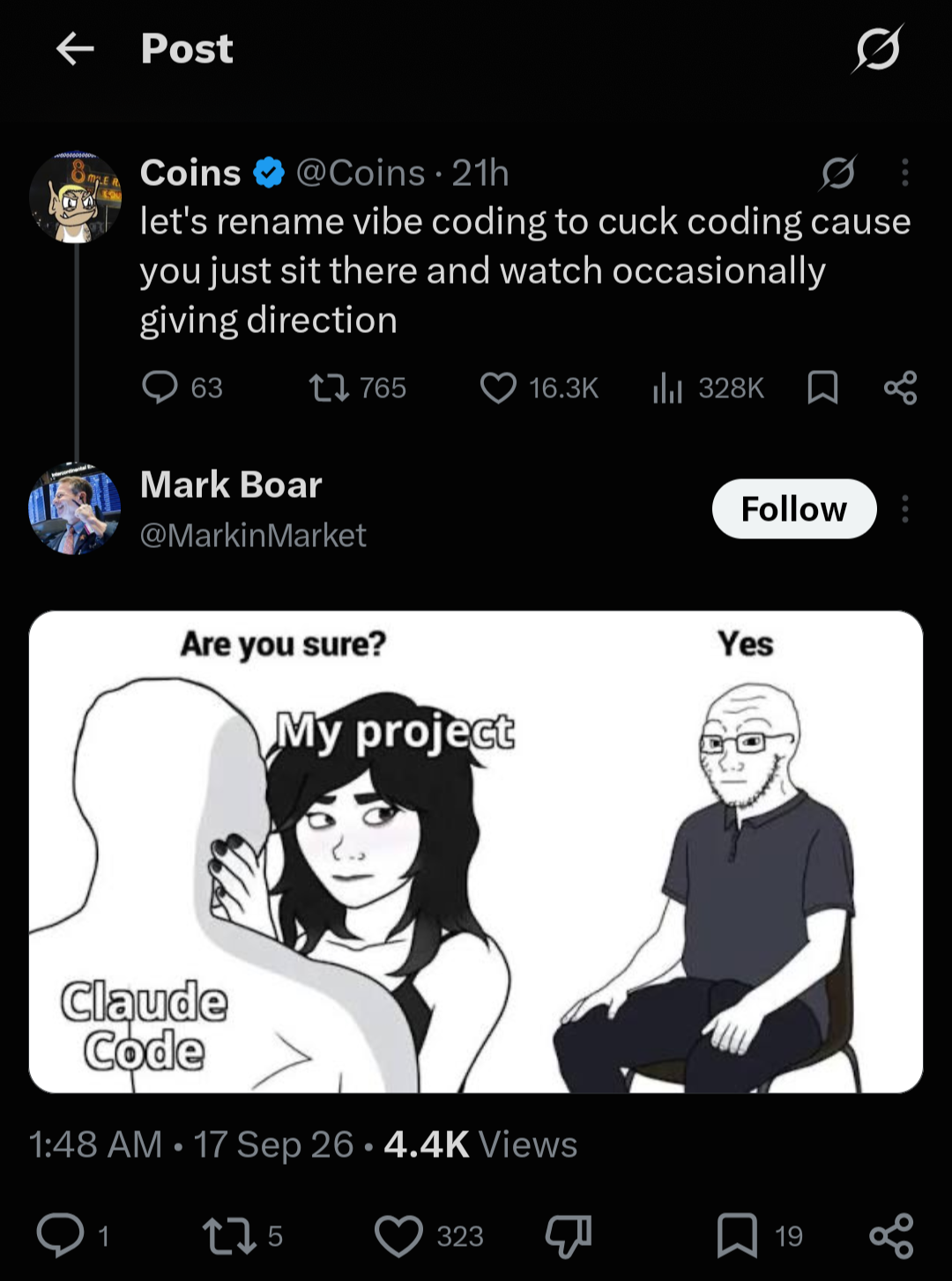 “Cuck Coding”
