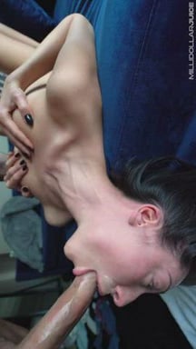 Incredible talent shown in that deep throat