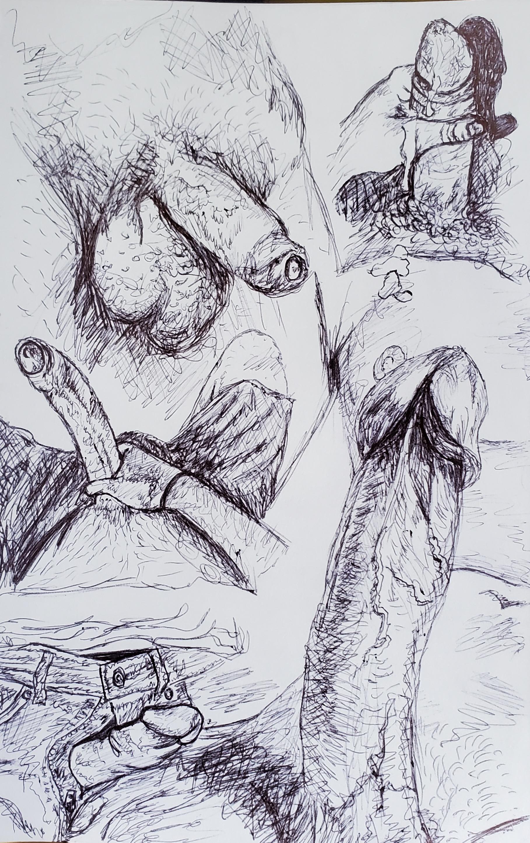 I love sketching redditors massive cocks