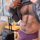 Need to destroy a hole and a mouth all over this hotel room
