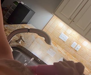 I was aiming for the sink lol π¦