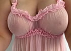 Sharing the wife’s big naturals. She enjoys the attention…
