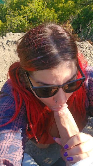 Good girls will suck cock anywhere, anytime