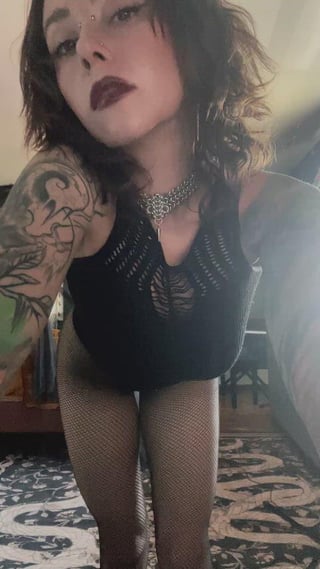 In my fishnets