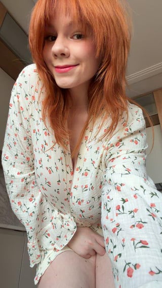My ginger genes came with a little extra thickness :3