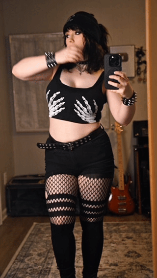 Plus size punk