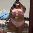 Pink and lace to feel extra cutesy. Bonus that Daddy liked it