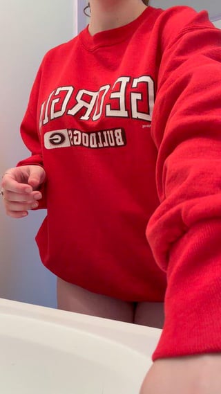 My pre shower drop