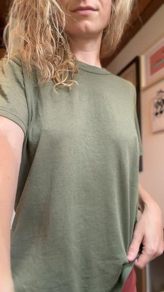 Morning coffee and titties