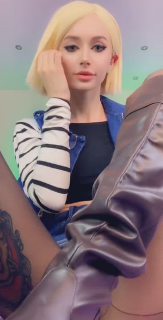 Android 18 [Dragon Ball] (Purple Bitch)