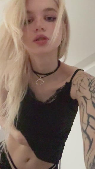 cute goth slutty