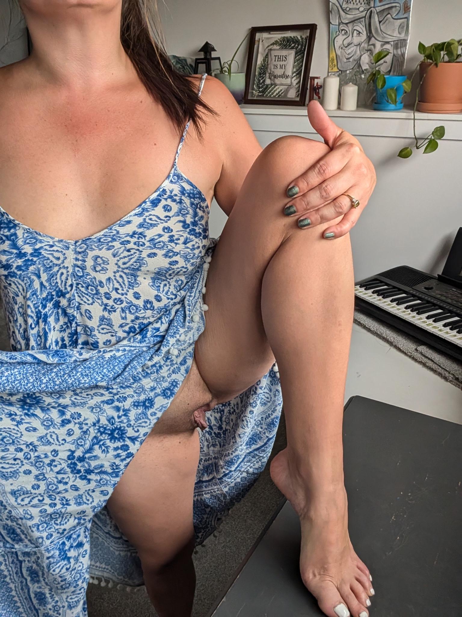 I actually like it when you look up my skirt