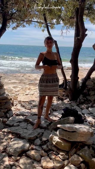 Taking it all off at the beach