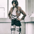 sasha braus from attack on titan by lallupyon